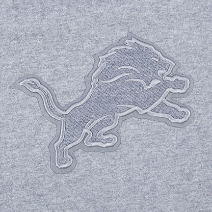 Men's Pro Standard NFL Detroit Lions Reverse French Terry Cotton Jersey Drop Shoulder Tee