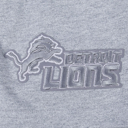 Men's Pro Standard NFL Detroit Lions Reverse French Terry Cotton Jersey Drop Shoulder Tee
