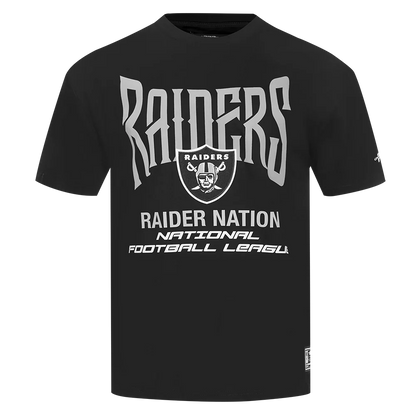 Men's Pro Standard NFL Las Vegas Raiders City Tour 2.0 Drop Shoulder Tee