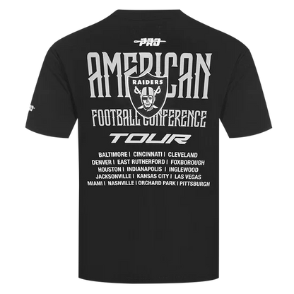 Men's Pro Standard NFL Las Vegas Raiders City Tour 2.0 Drop Shoulder Tee
