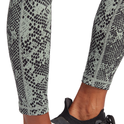 Women's Adidas Stash Pocket Training Animal Print 7/8 Leggings