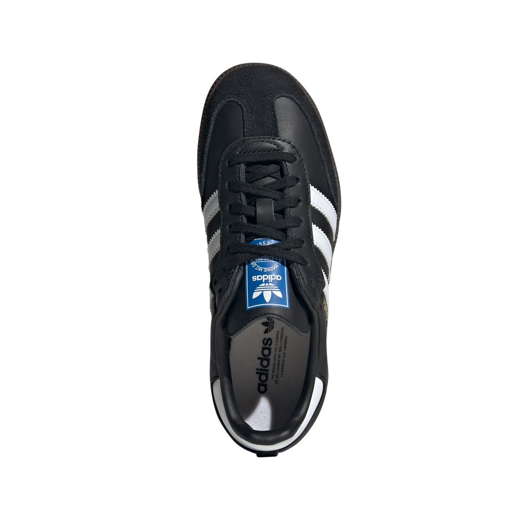 Big Kids' Adidas Samba OG J "Core Black Gum"