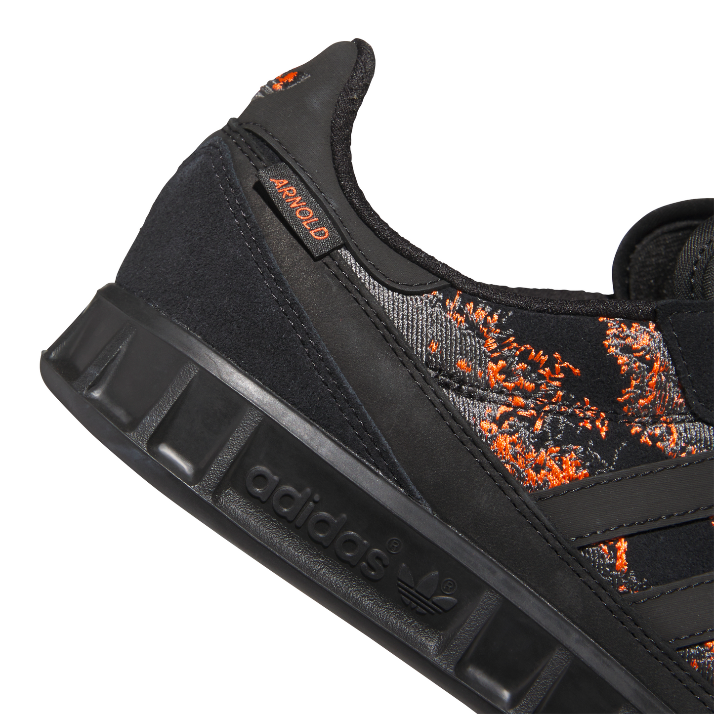 Adidas Handball Top X Mike Arnold Black Semi Impact Orange Shoes
