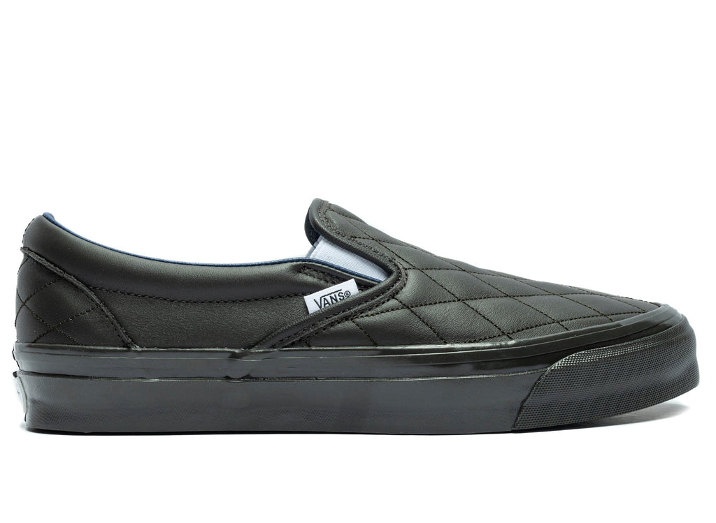 Vans LX Classic Slip-On 98 Quilted Leather in Black