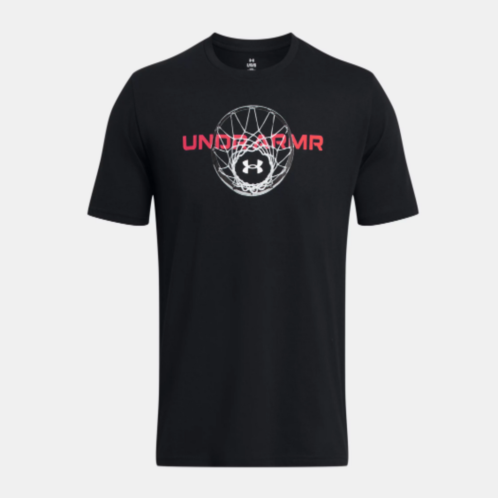 Men's Under Armour Basketball Net Wordmark Short Sleeve