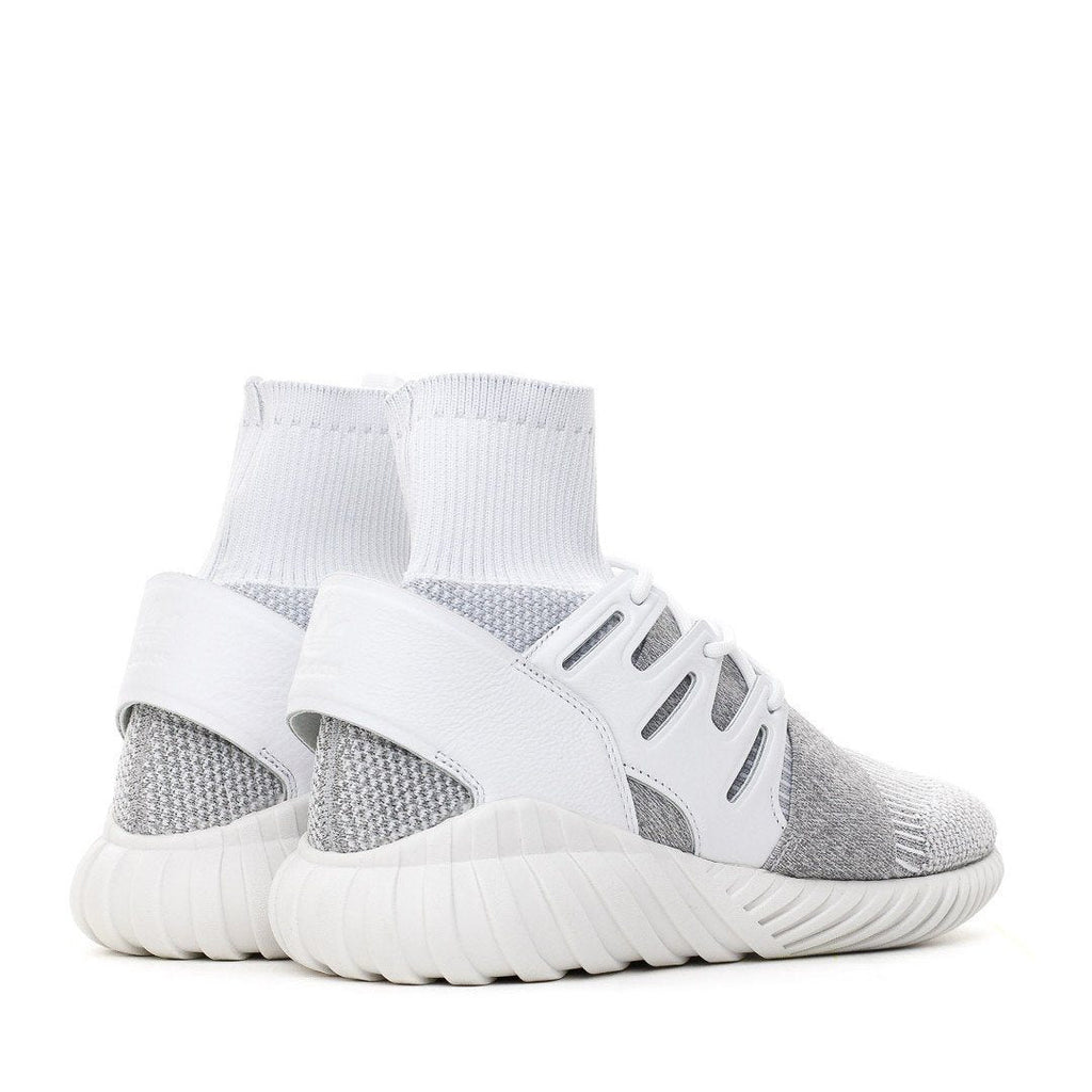 Adidas Originals Tubular Doom PK Primeknit White Grey BY3553
