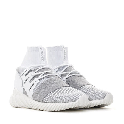 Adidas Originals Tubular Doom PK Primeknit White Grey BY3553