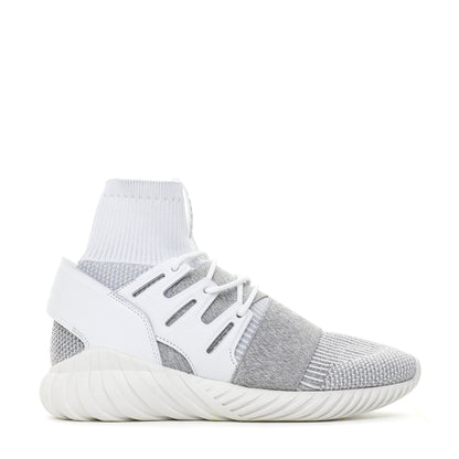 Adidas Originals Tubular Doom PK Primeknit White Grey BY3553