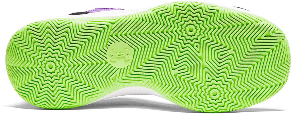 Big Kids' Under Amour Curry 3Z 24 Suede Basketball Shoes "Lavish Purple"