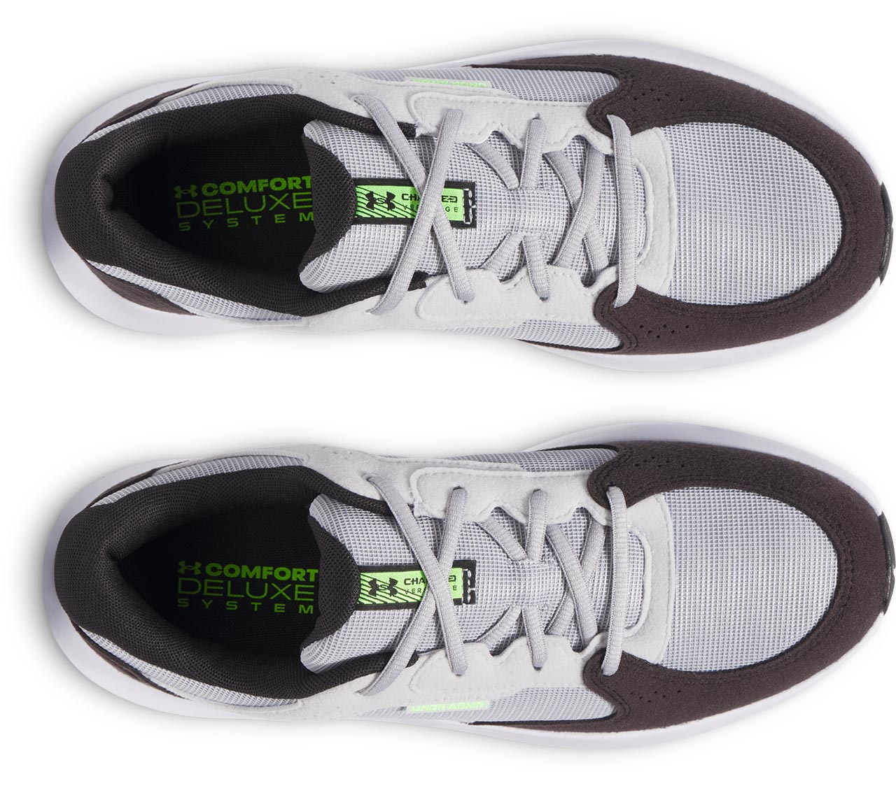 Men's Under Armour Charged Versurge  "Mod Gray Hyper Green"