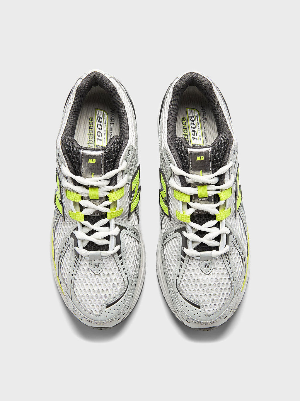 New Balance 1906 Sneakers | Silver Metallic/Alkaline Green