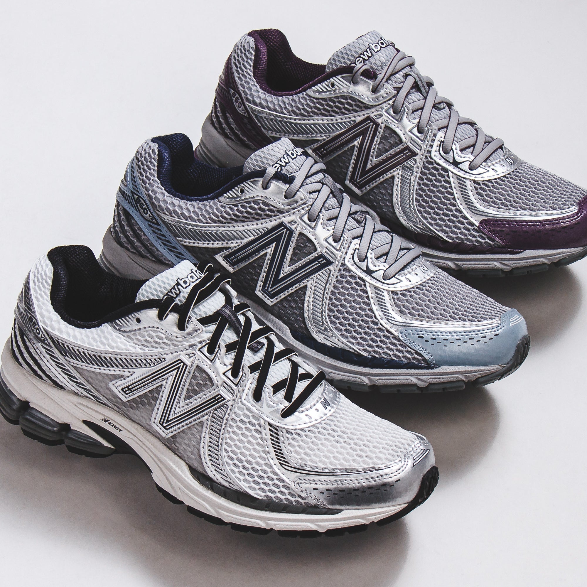 New Balance Men 860v2 Raincloud Dusted Grape ML860PP2