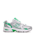 New Balance Unisex 530 Silver Metallic Green Apple U530APL