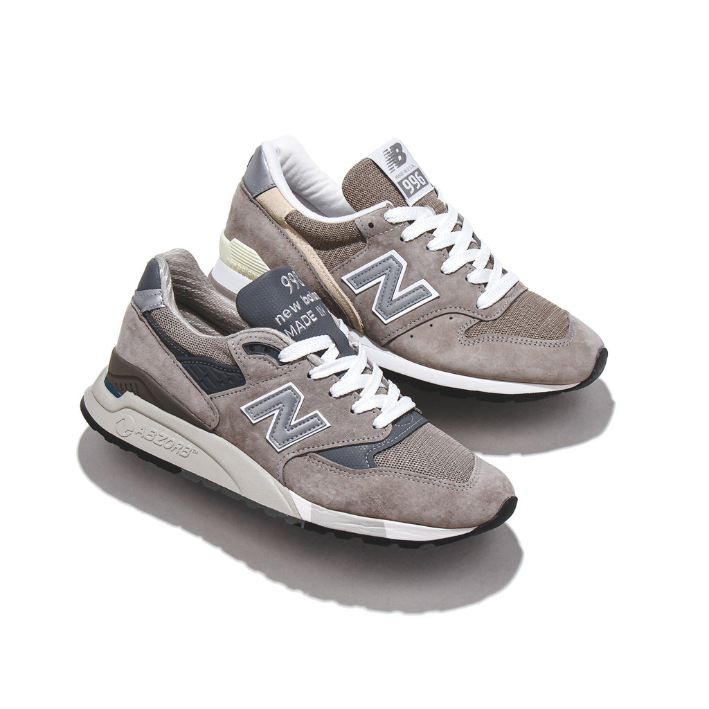 New Balance Unisex 996 Grey Made In USA U996GR