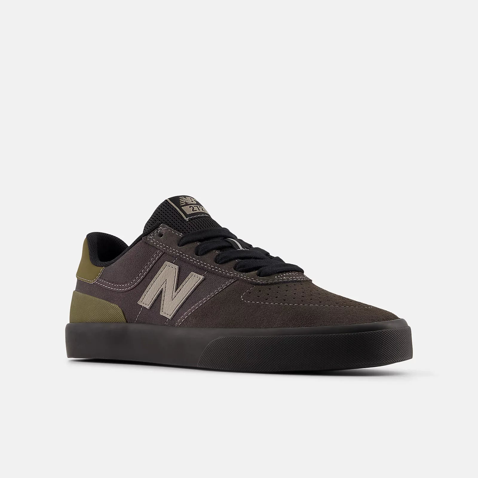 New Balance Numeric 272 Black Cement Dockside Shoes (NM272DOP)