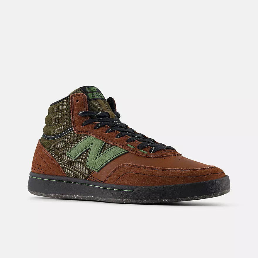 New Balance Numeric 440 High V2 WIDE Brown Olive Shoes
