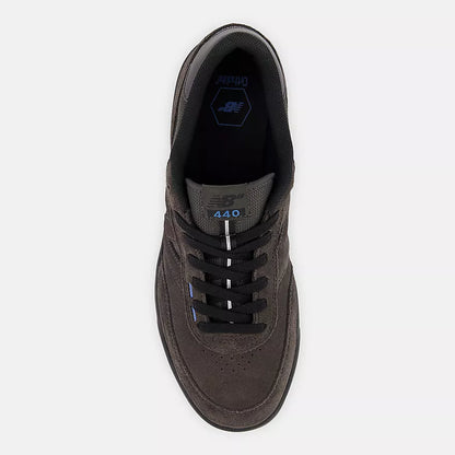 New Balance Numeric 440 V2 Dark Grey Black Shoes