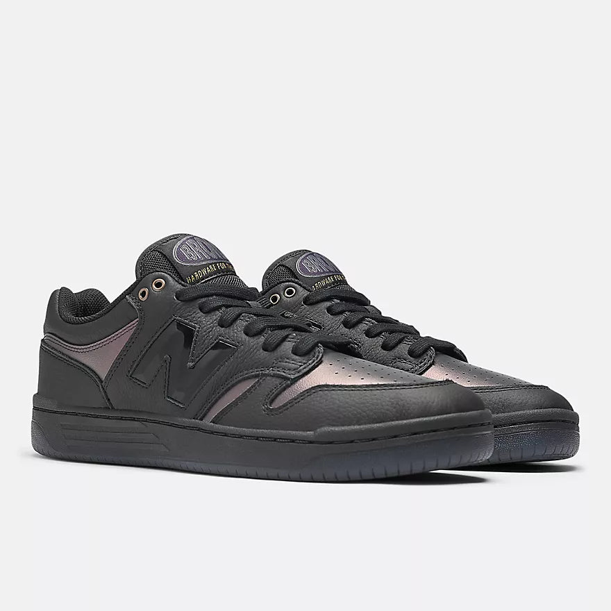 New Balance Numeric 480 Bronze56k Black Shoes (NM480BFK)