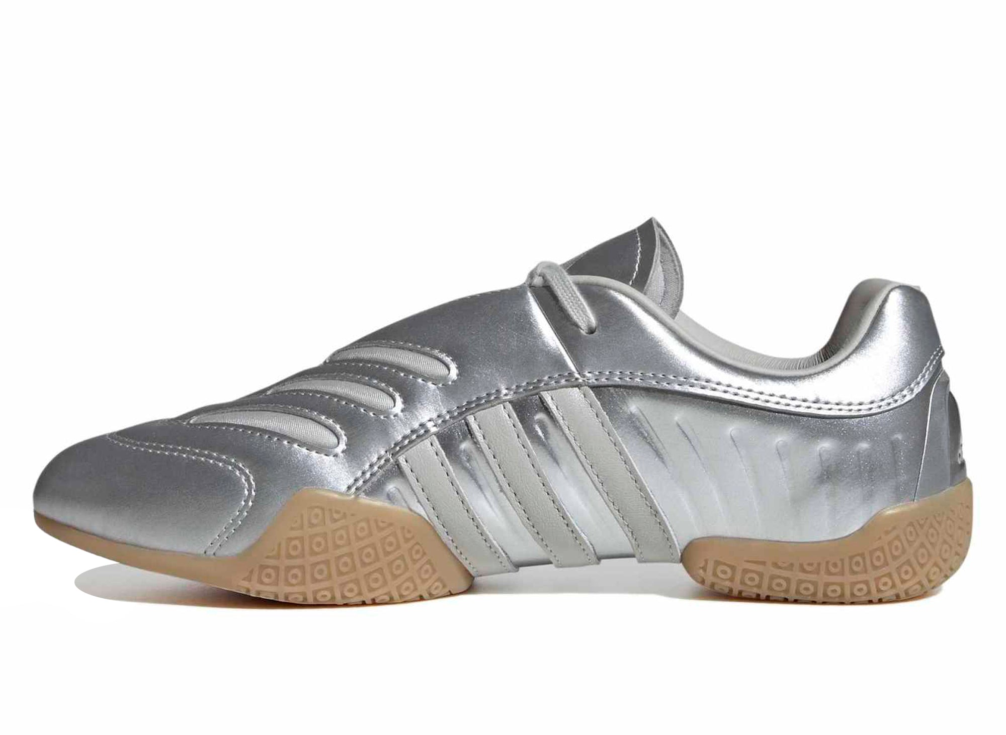 Women's Adidas Taekwondo Mei Elite in Silver Metallic