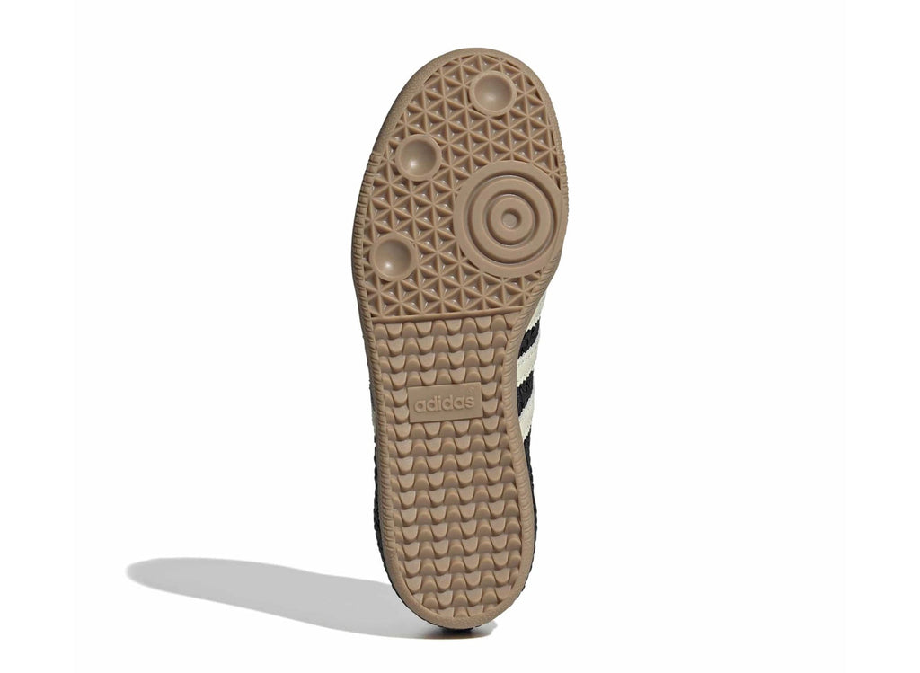 Women's Adidas Samba OG 'Basketweave' in Core Black / Cream White