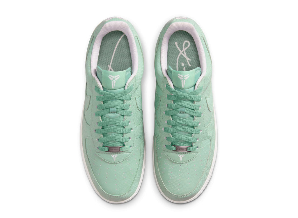 Nike Kobe Air Force 1 Low in Steam / Summit White