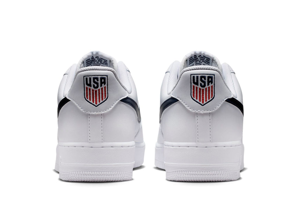 Nike Air Force 1 '07 LV8 in White / Midnight Navy "USA Soccer"
