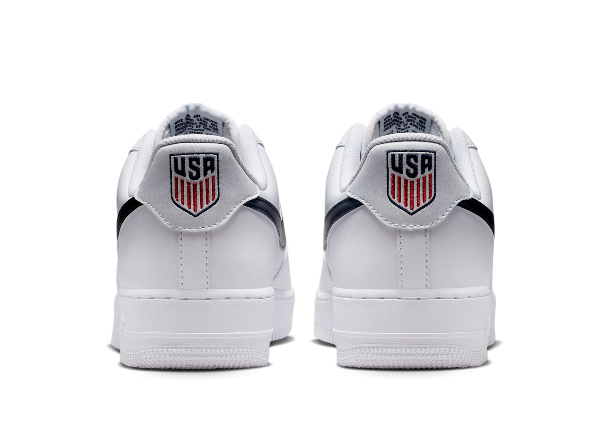 Nike Air Force 1 '07 LV8 in White / Midnight Navy "USA Soccer"