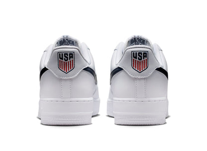 Nike Air Force 1 '07 LV8 in White / Midnight Navy "USA Soccer"