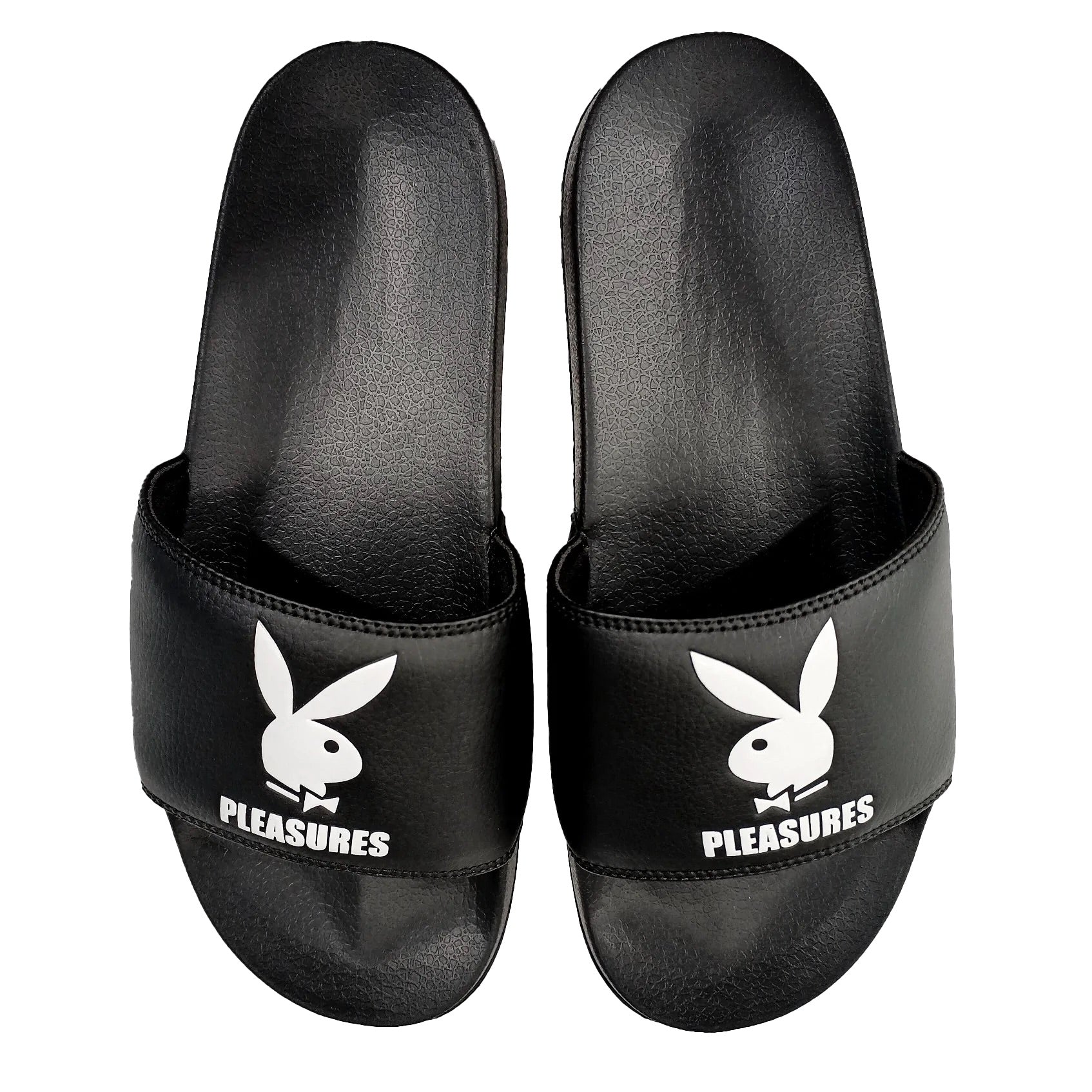 Pleasures Men x PLAYBOY Slides Black