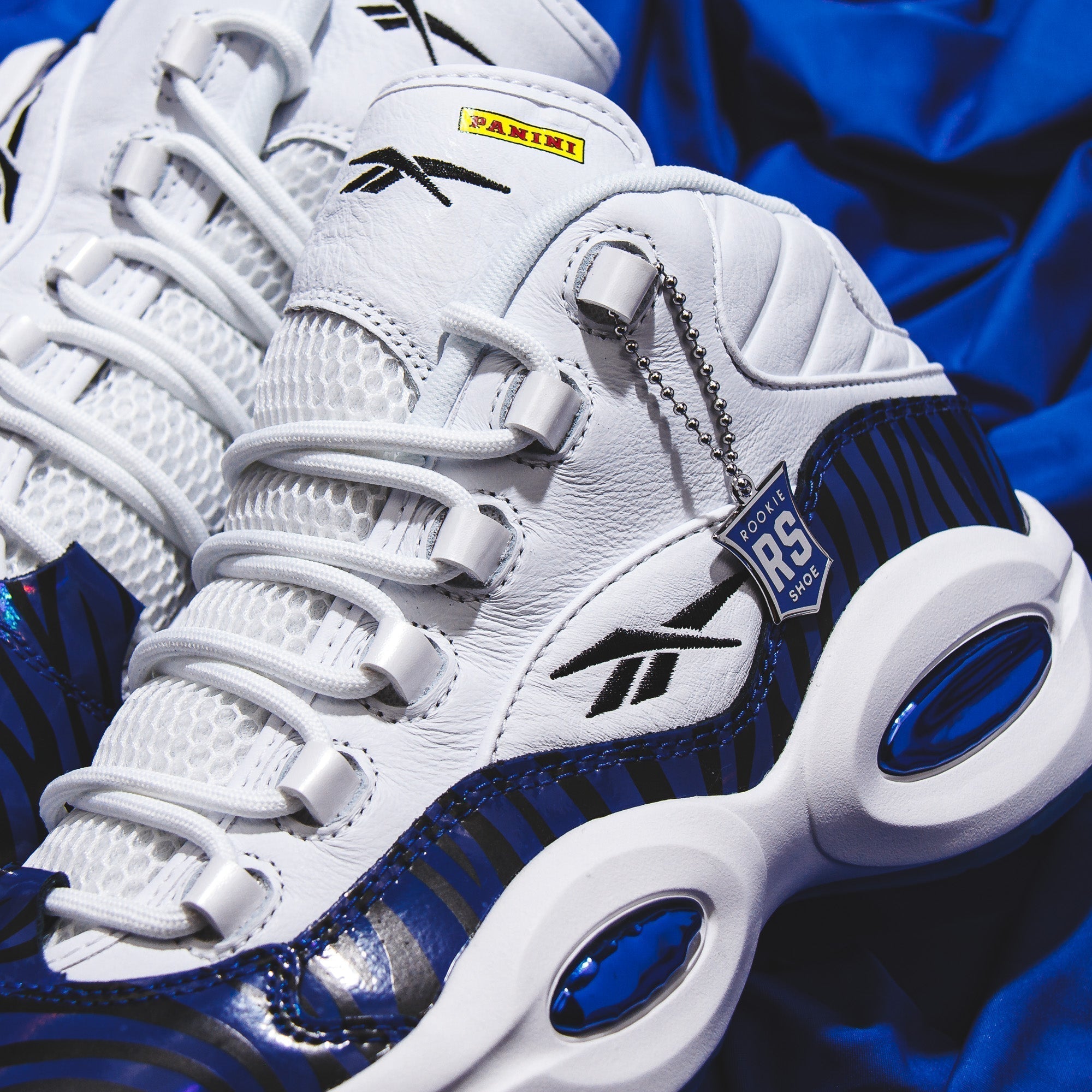 Reebok Classics x Panini Basketball Men Question Mid Allen Iverson White HQ1097
